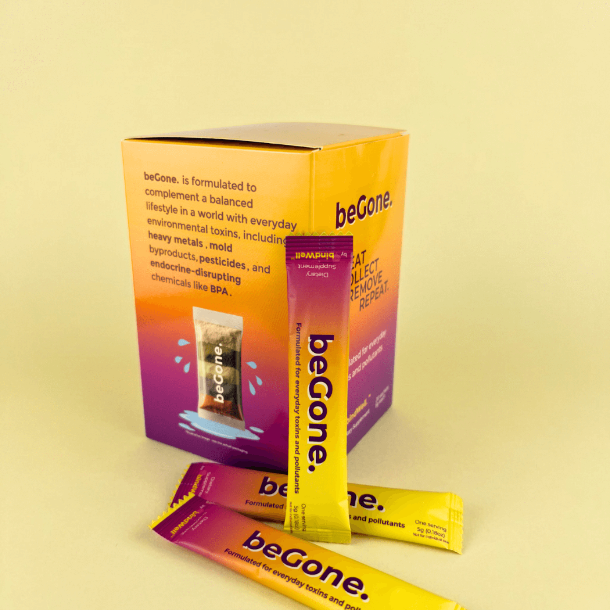 beGone. - Make Your Sweat Work Harder (20x5g)