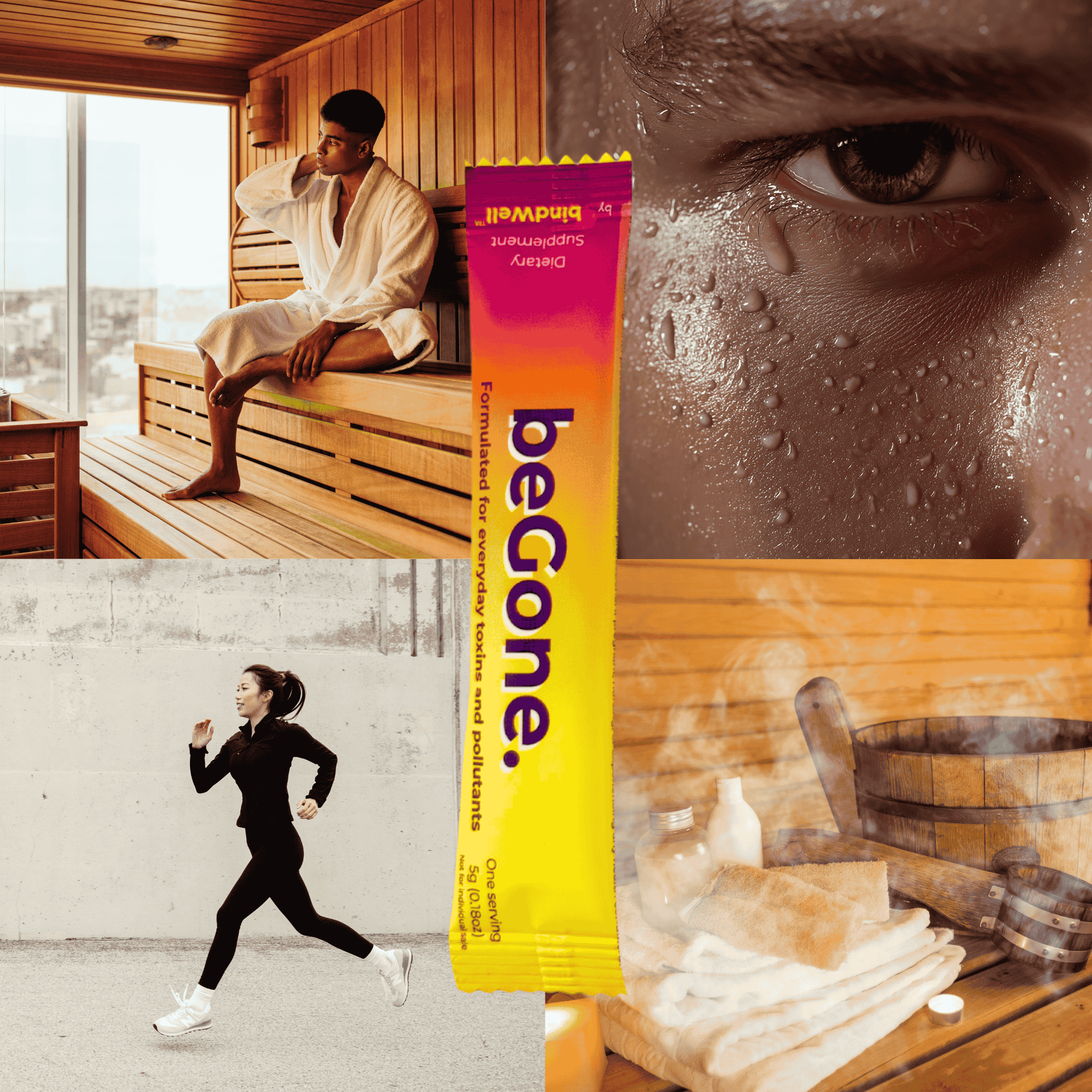 beGone. - Make Your Sweat Work Harder (20x5g)